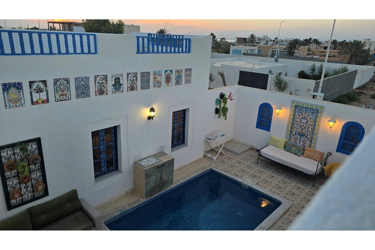 Maison S+2 proche plage à Djerba