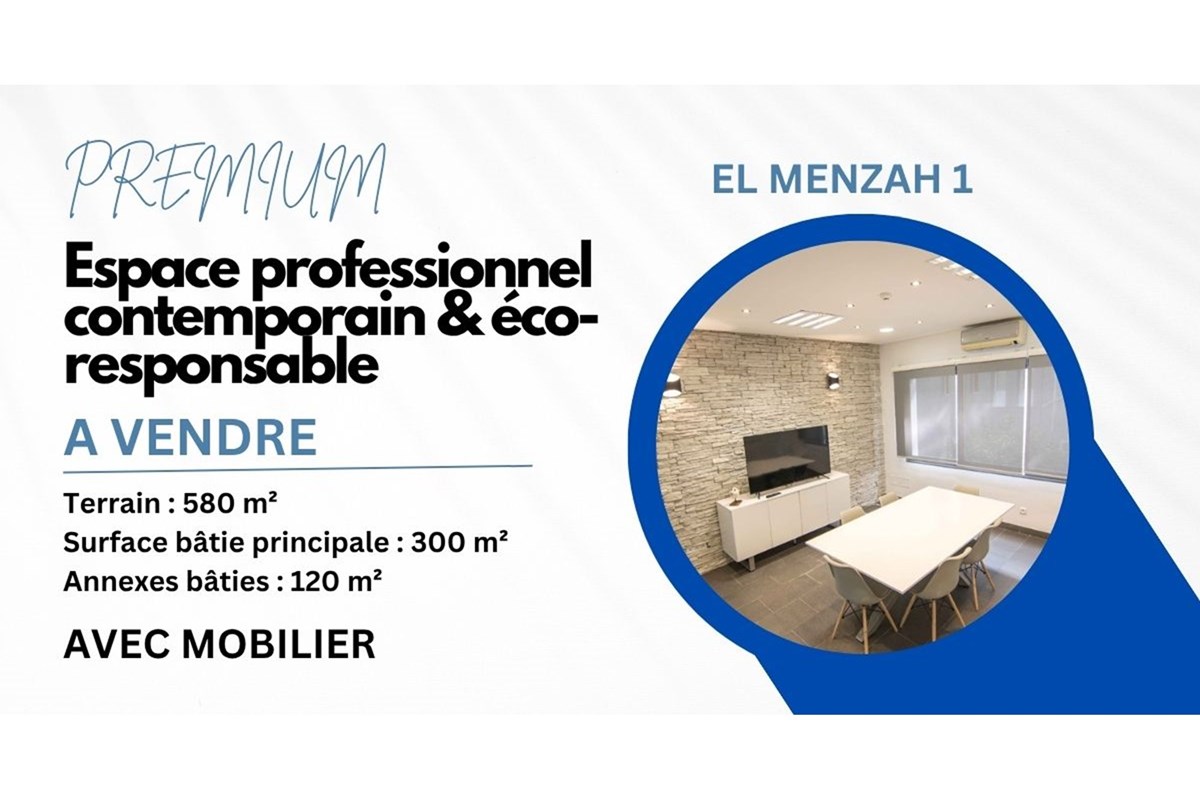 A VENDRE Espace contemporain & éco-responsable