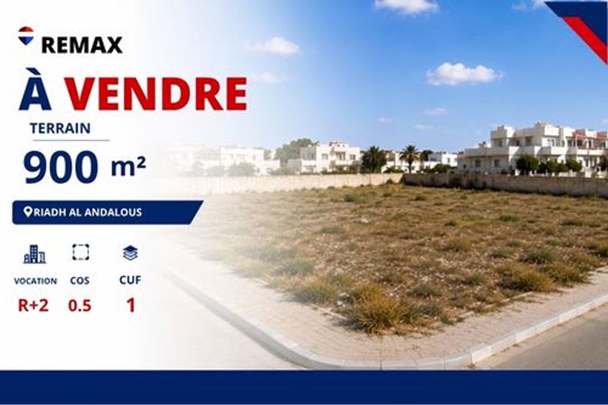 À vendre Terrain à Riadh Al Andalous