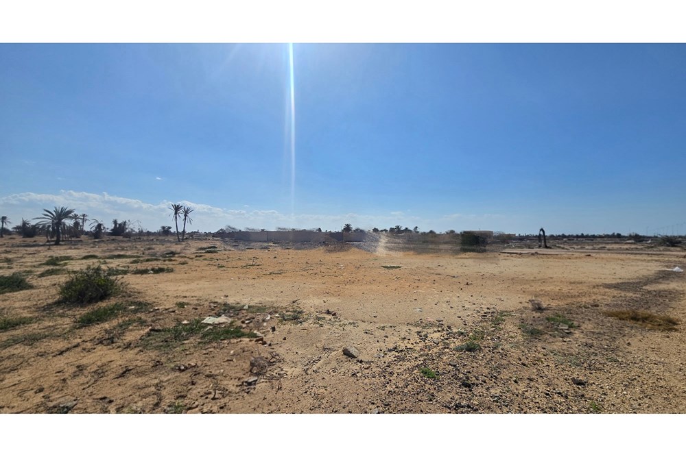 Terrain 3320 m² vue mer à Sidi Salem Djerba