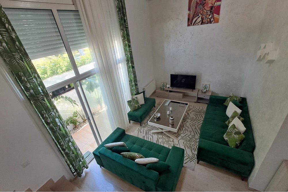 A louer Luxueux Duplex meublé à Sidi Daoud,