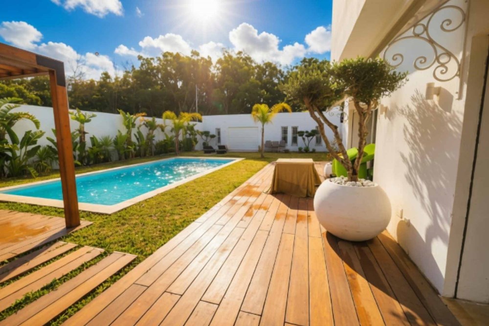 "Luxurious 4BR Villa w/ Pool & Garden in Gammarth"