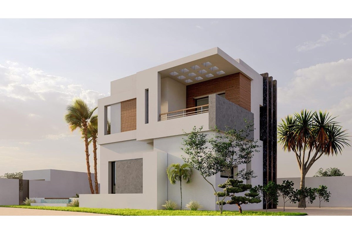 Villa S+3 neuve avec piscine à Ghizen