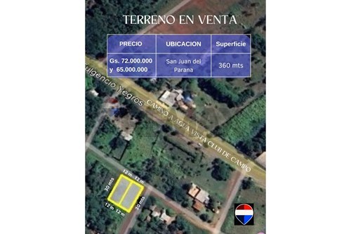 en venta en San Juan Del Paraná