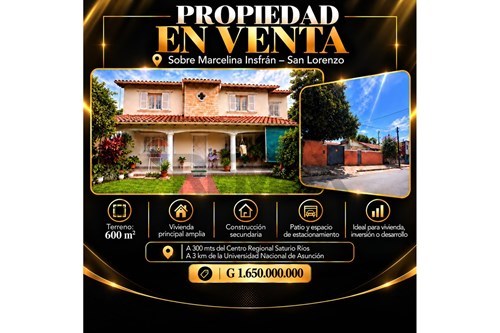 en venta en San Lorenzo