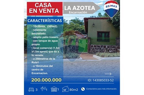 en venta en Encarnación