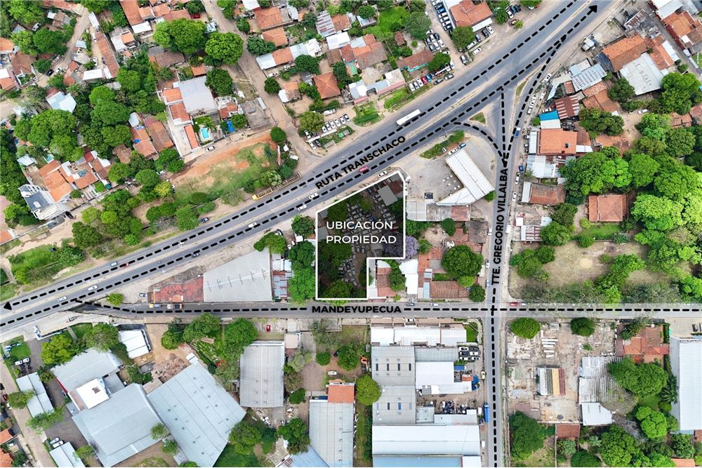 Importante terreno con 39 metros de frente sobre la Avda Transchaco — photo 2