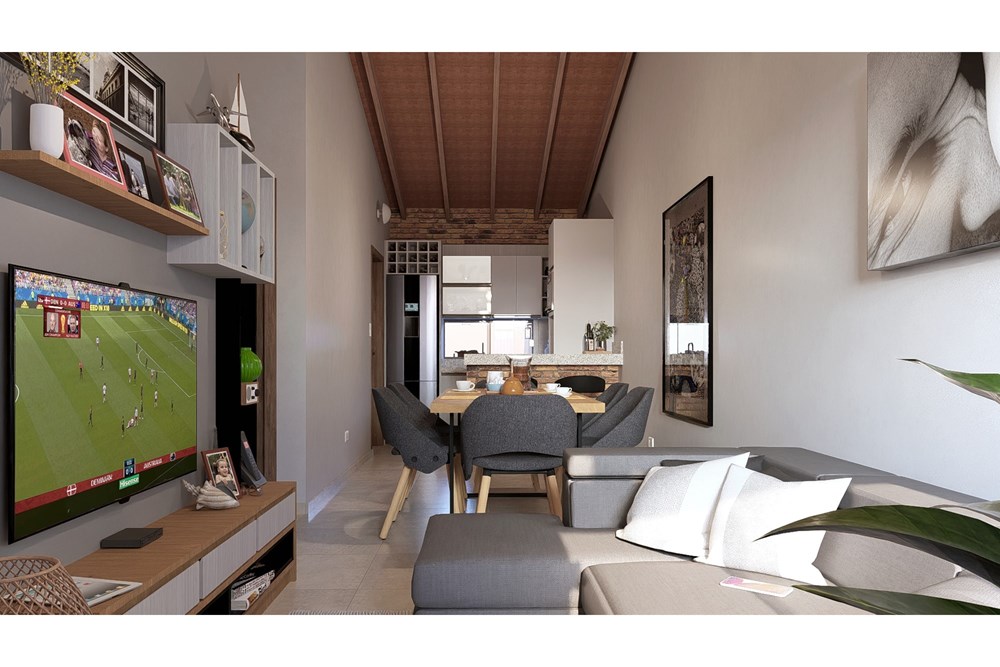 Moderno chalet a estrenar a 300 metros de Acceso Sur. — foto 3