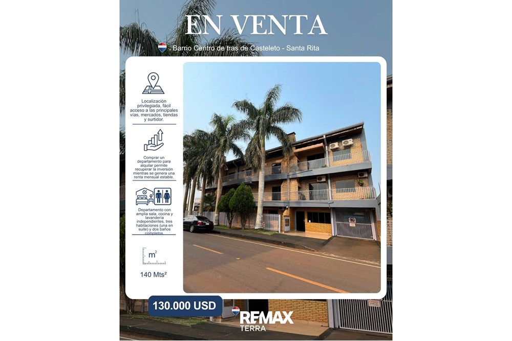 Departamento en venta en Centro, Santa Rita — foto 2