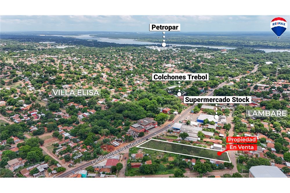 En Venta Amplio Terreno en Lambaré de 2901 m2, salida de calle a calle!  — foto 3
