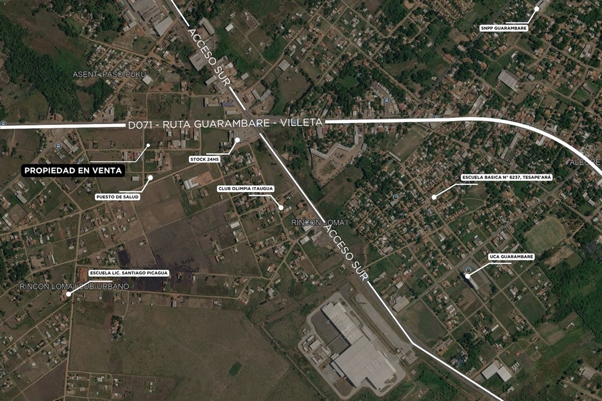 Terreno en venta en Guarambaré — foto 2