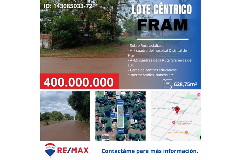 Terreno en venta en Fram — foto 2