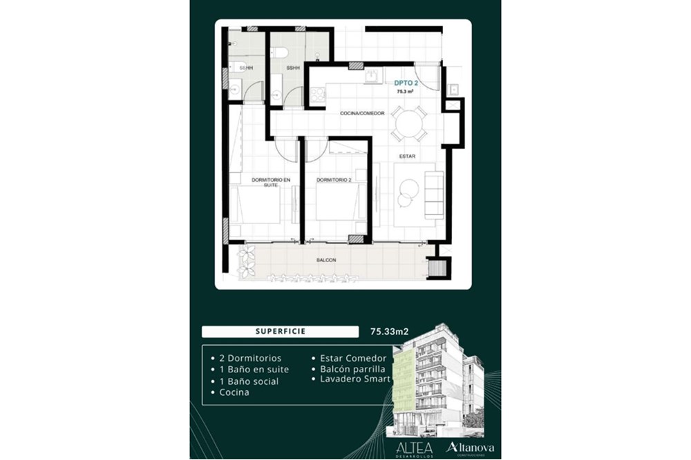 Departamento en venta en San Jorge, Asunción — foto 2