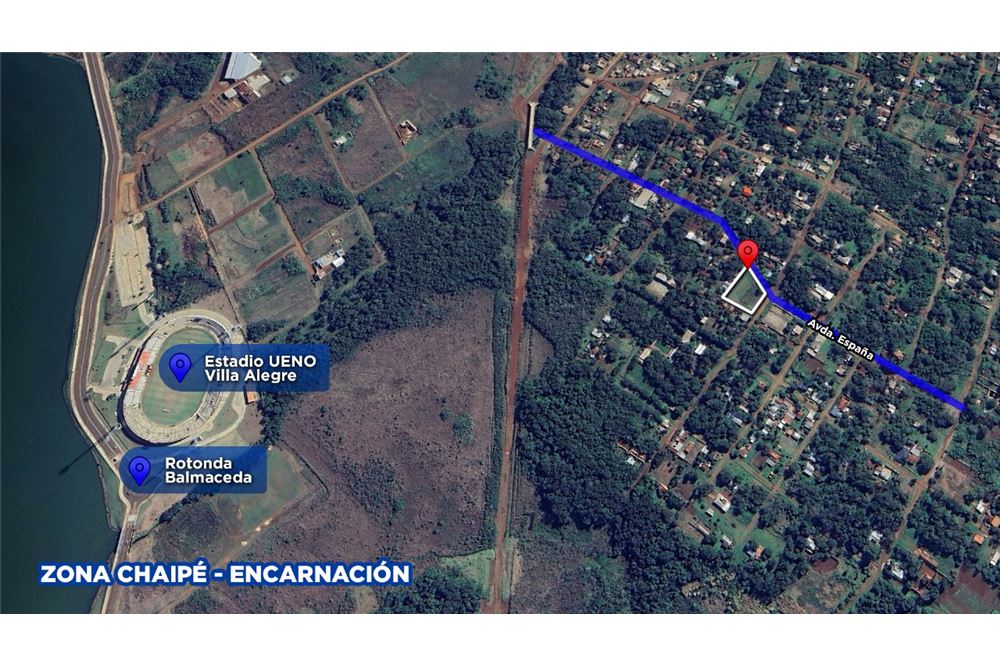 Terreno en venta en Chaipé, Encarnación — foto 2