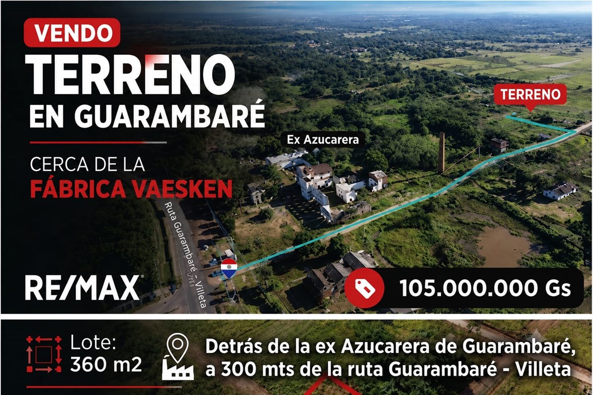 Terreno en venta en Yvysunu, Guarambaré — foto 2