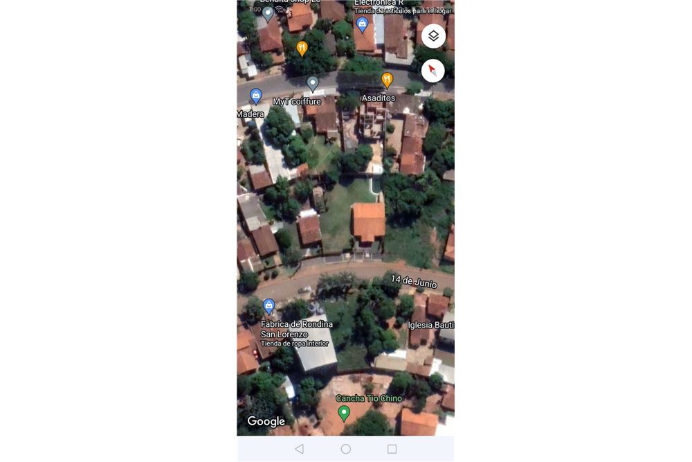 En Venta terreno de 402,45 M2 en el B° San Miguel de la Ciudad de San Lorenzo — foto 3