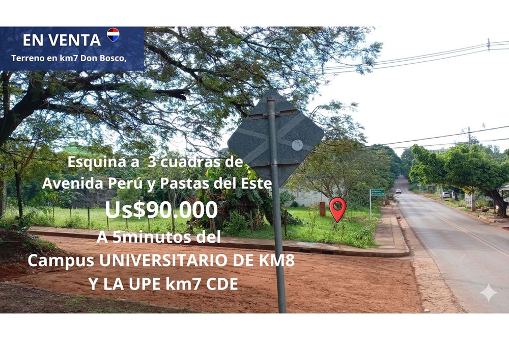 Terreno en venta en Don Bosco, Ciudad del Este — foto 2