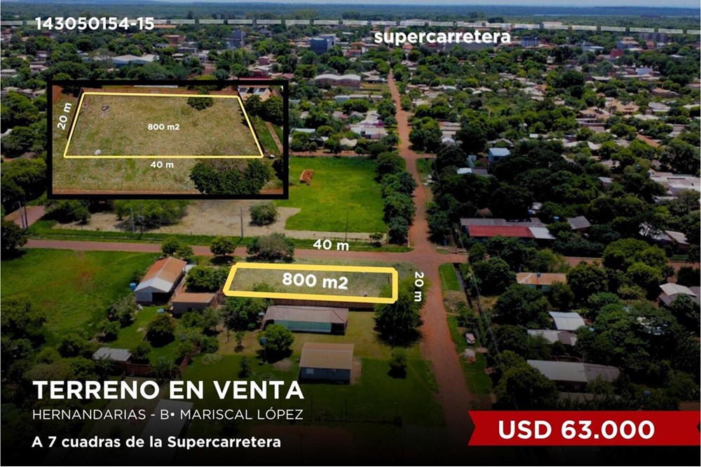 Terreno en venta en Hernandarias — foto 2