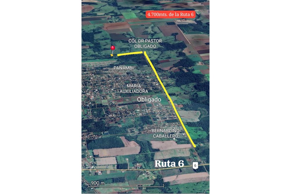 Terreno en venta en Obligado — foto 2