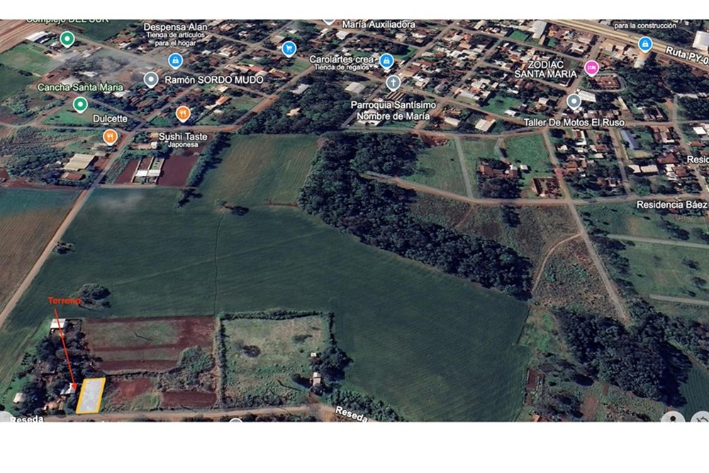 Terreno en venta en Santa María Santillán, Encarnación — foto 3