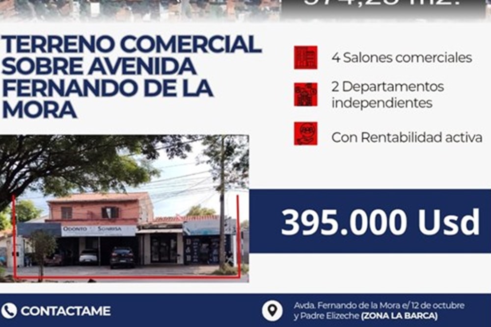 Terreno en venta en San Vicente, Asunción — foto 2