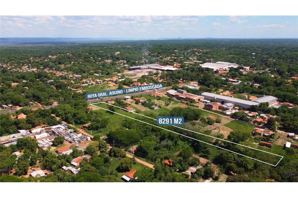 ⚠️VENDO IMPORTANTE TERRENO SOBRE RUTA III, LIMPIO⚠️ — foto 3