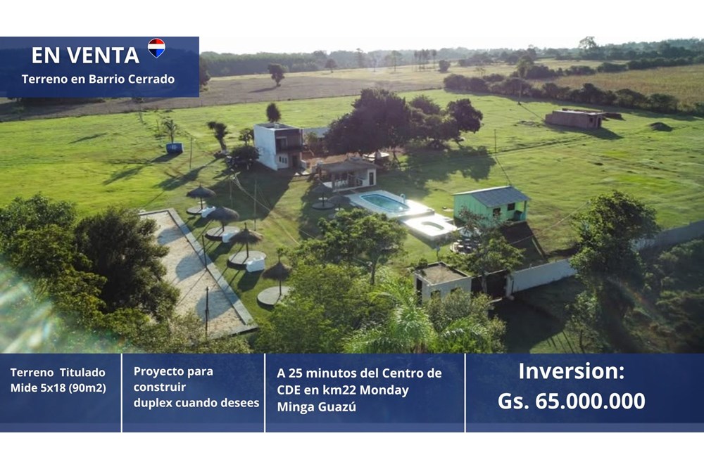 Terreno en venta en Minga Guazú — foto 2