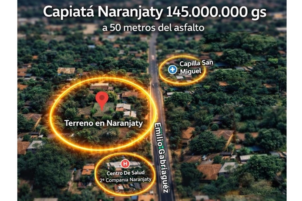 Terreno en venta en Naranjaty, Capiatá — foto 3