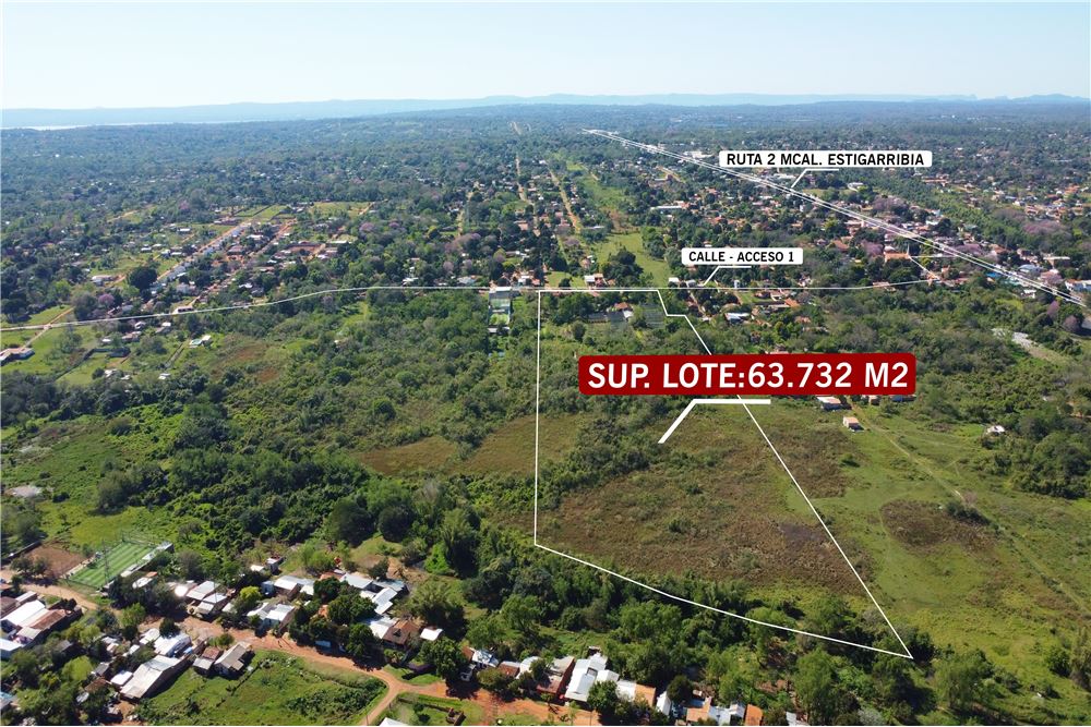 Propiedad de 63.732 m², con un acceso de 120 metros de frente sobre la calle asfaltada Santa Rosa y en contra frente 147 — foto 2