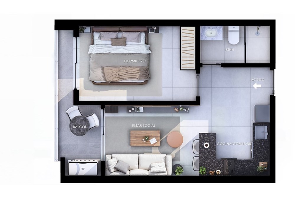 Departamento en venta en Recoleta, Asunción — foto 2