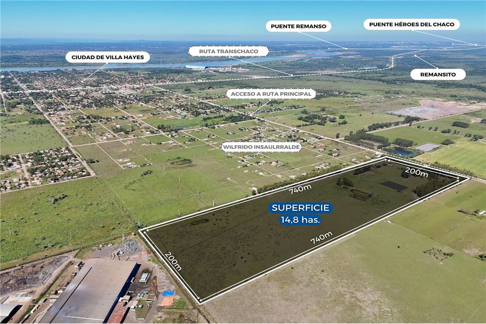 Terreno en venta en Villa Hayes — foto 3