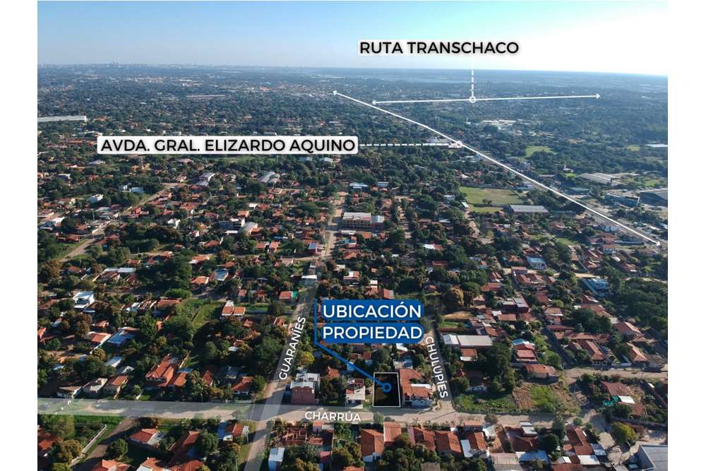 En venta Terreno ubicado en Mariano Roque Alonso barrio Arekaja, zona residencial a cuadras de la Transchaco. con cercan — foto 3