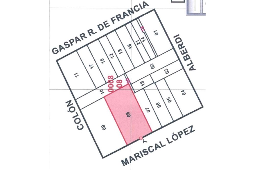 Terreno en venta en B° Mcal, Pedro Juan Caballero — foto 3