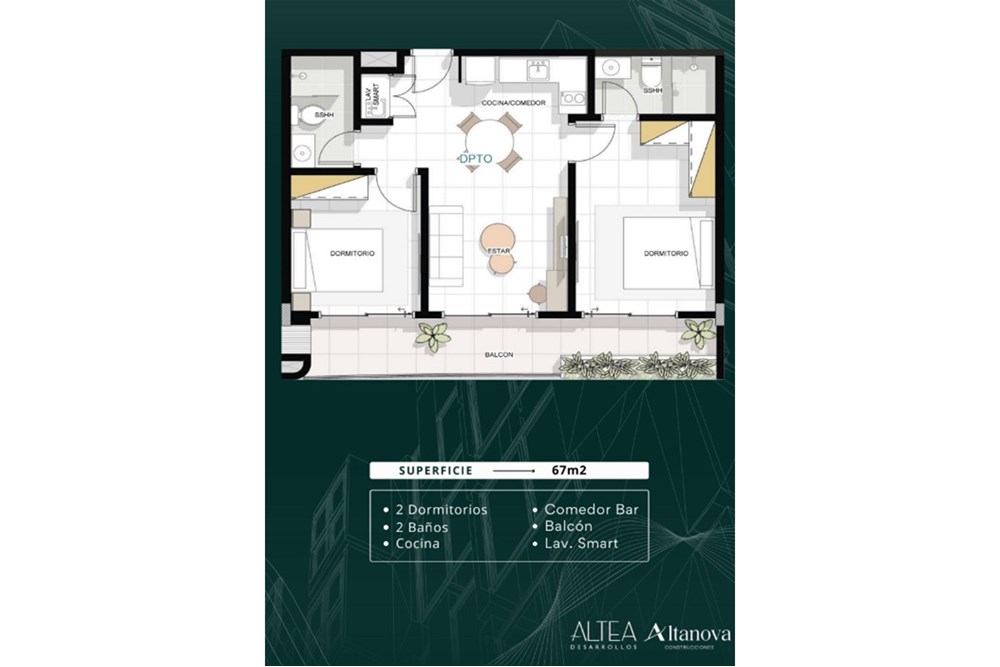 Departamento en venta en Recoleta, Asunción — foto 2