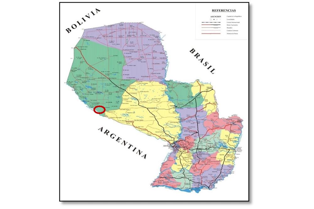 Campo de 8.141 há en el departamento de Boquerón, hacia la frontera con Argentina. — foto 2