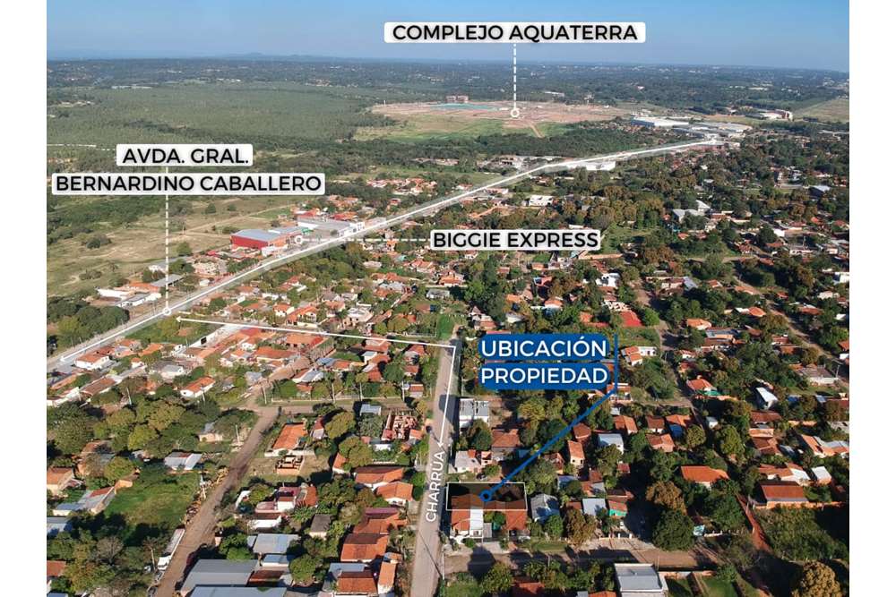 En venta Terreno ubicado en Mariano Roque Alonso barrio Arekaja, zona residencial a cuadras de la Transchaco. con cercan — foto 2