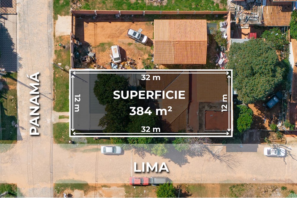 Esta propiedad en esquina, se encuentra ubicada en el Barrio Espiritu Santo, de la ciudad de San Lorenzo, a tan solo una — foto 2