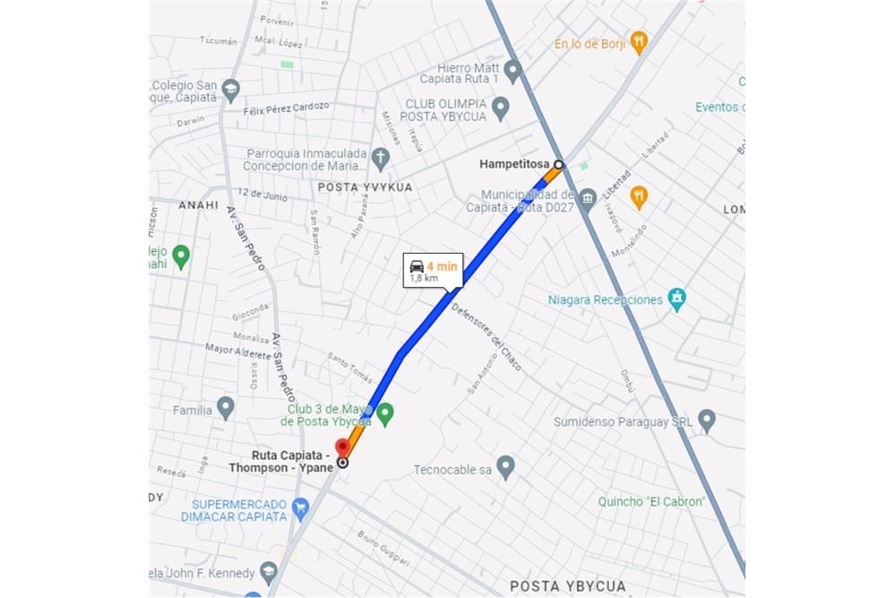 Vendo Terreno sobre asfalto de 3502 m2  — foto 3