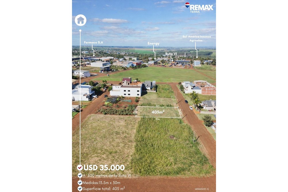 Terreno en venta en Barrio Mozart, Santa Rita — foto 2