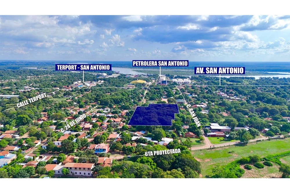 La propiedad se encuentra en un entorno residencial consolidado, con acceso desde la Ruta Acceso Sur, Avda. San Antonio, — foto 3