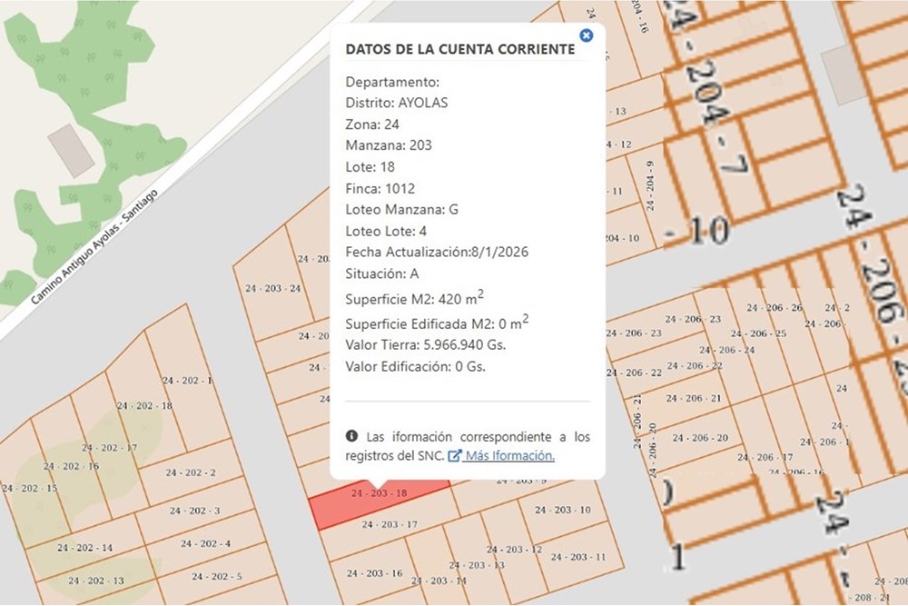 Terreno en venta en Ayolas — foto 3