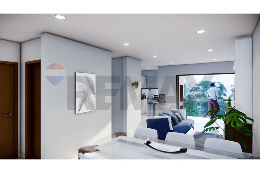 Departamento — 1 dorm. — Fernando De La Mora — 2/5