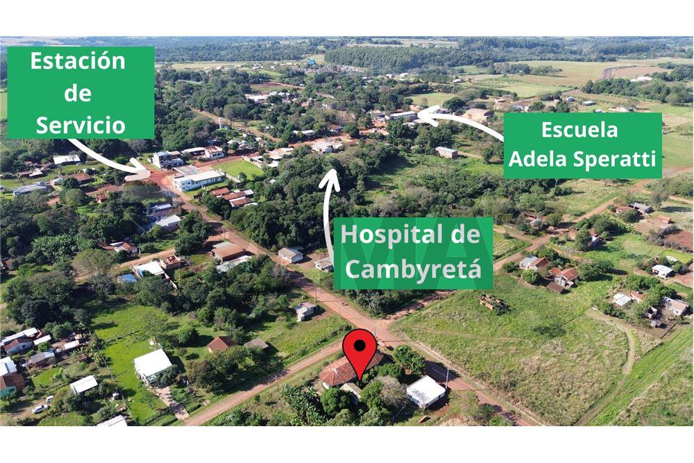Casa — 2 dorm. — Cambyretá — 2/5
