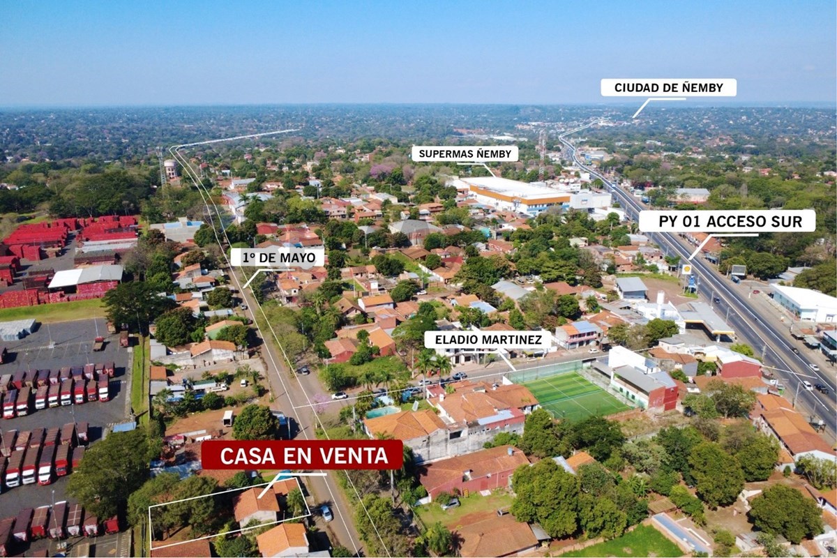Casa — 3 dorm. — Pa`i Ñu — 4/5