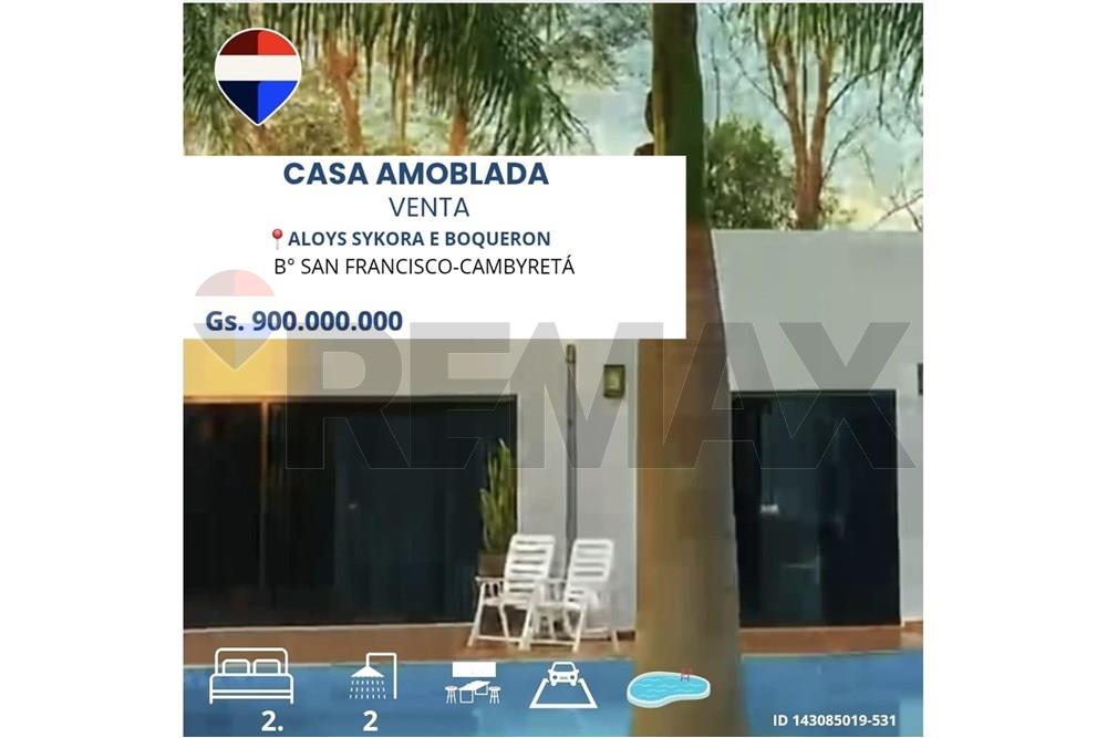 Casa — 2 dorm. — Cambyretá — 1/5