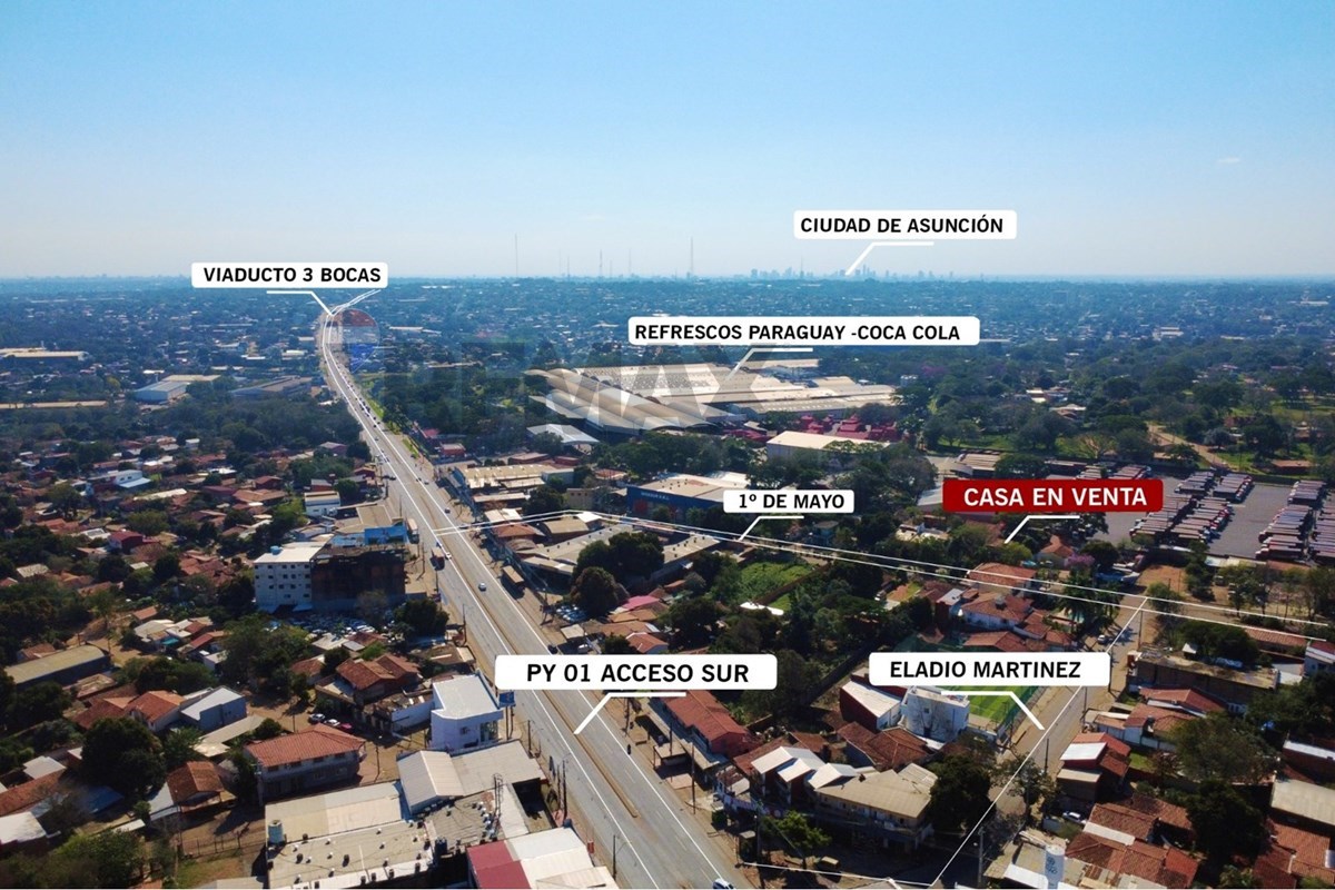 Casa — 3 dorm. — Pa`i Ñu — 3/5