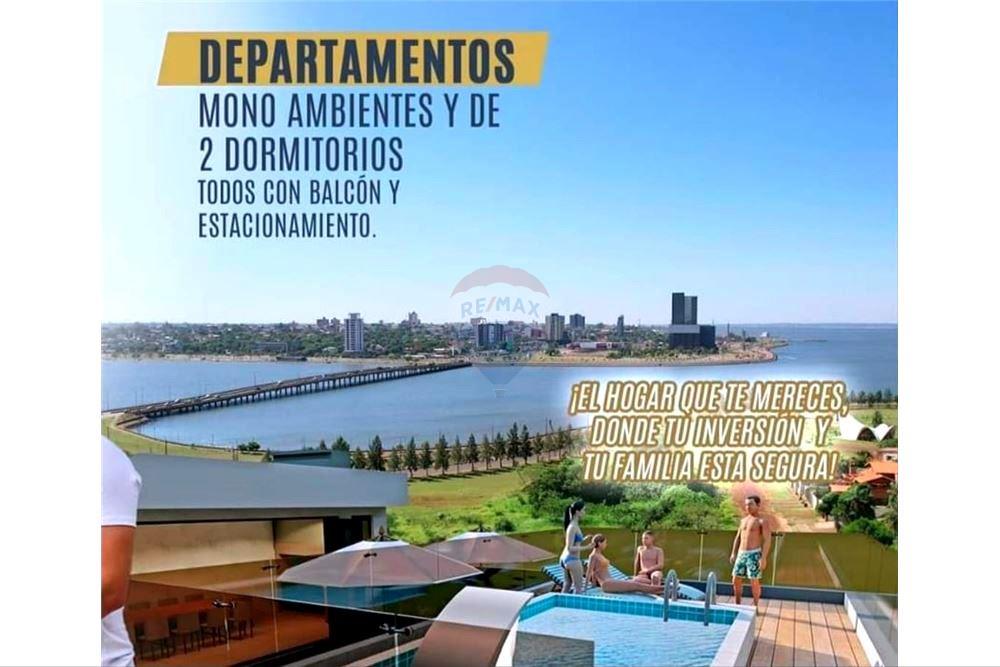 Departamento — 2 dorm. — Encarnación — 1/5