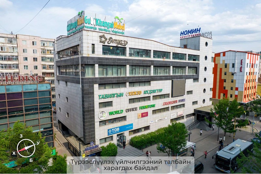 100мкв худалдааны талбай түрээслүүлнэ