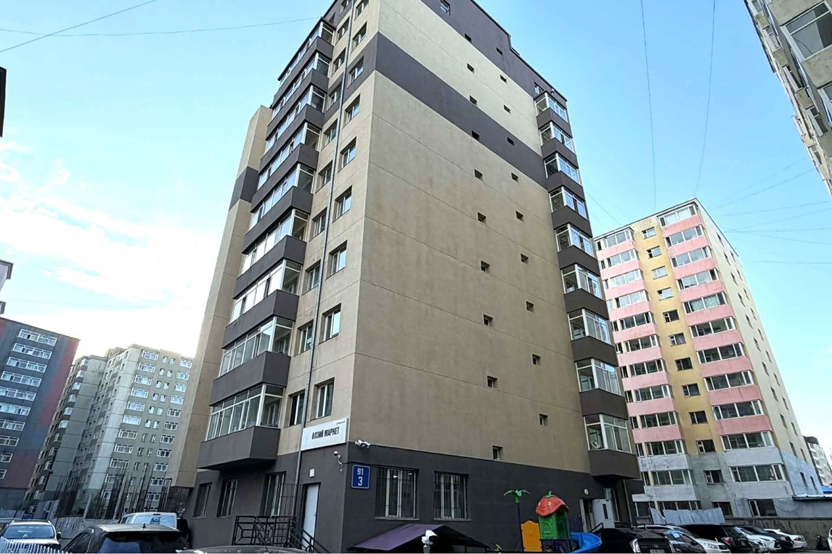 Натурт 64мкв 3 өрөө тавилгатай