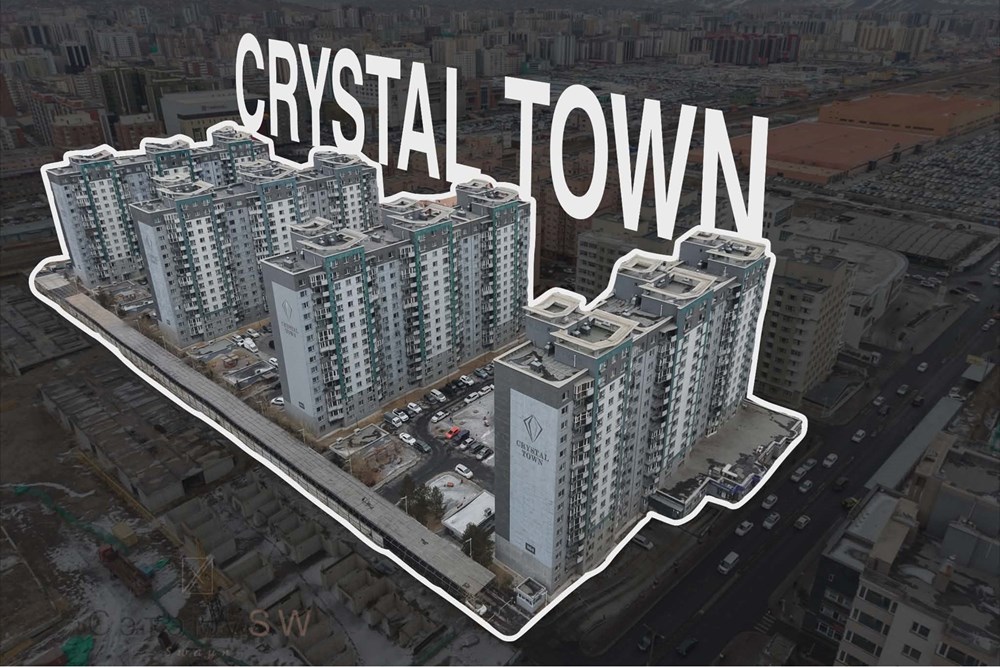 Crystal town 3 өрөө худалдана